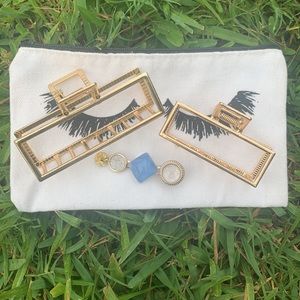 LARGE GOLD HAIR CLIP BUNDLE